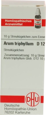ARUM TRIPHYLLUM D 12 Globuli 10 g Globuli