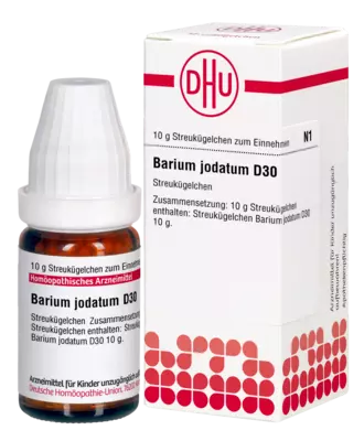BARIUM JODATUM D 30 Globuli 10 g Globuli