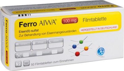 Ferro AIWA 100 mg 50 St Filmtabletten