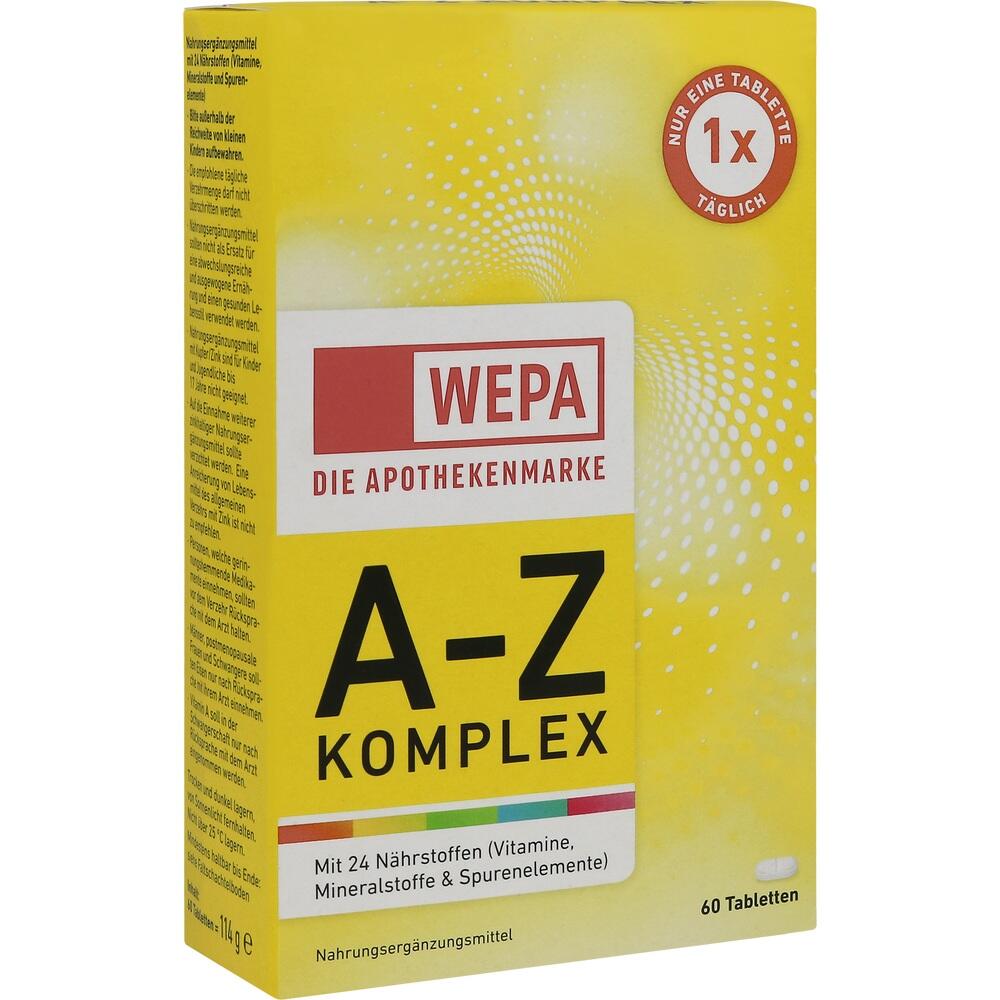 WEPA A-Z KOMPLEX  60 St Tabletten