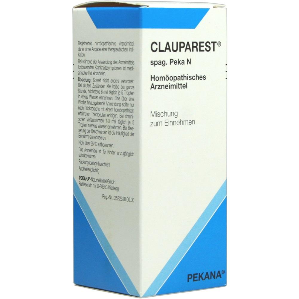 CLAUPAREST spag.Peka N Tropfen 100 ml Tropfen