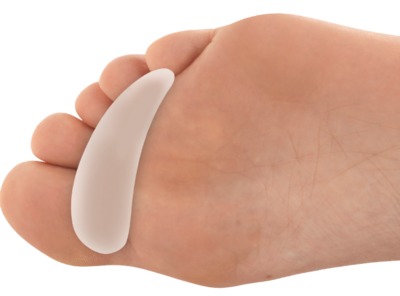 HALLUFIX softies Hammerzehenpolster Größe M 36-41 2 St Gelplatten
