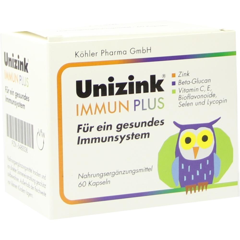 Unizink IMMUN PLUS 1X60 St Kapseln