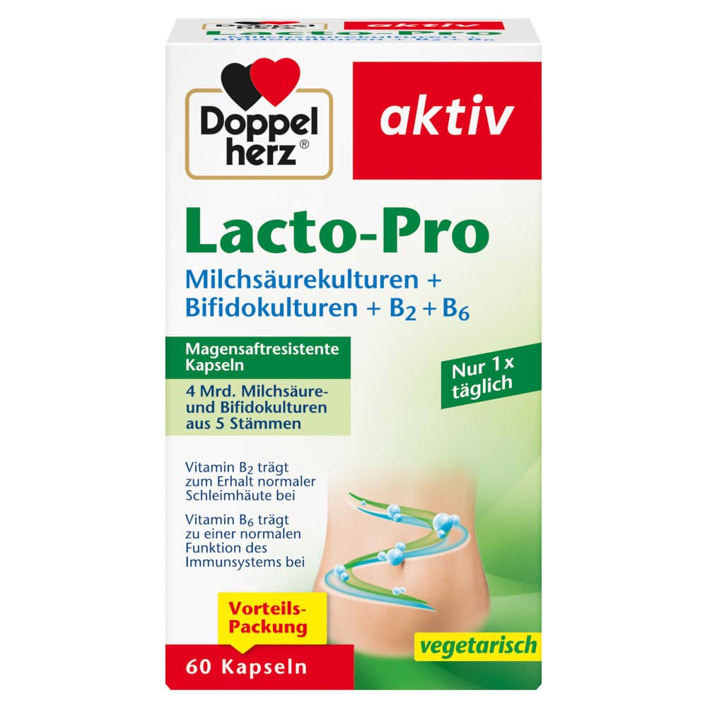 Doppelherz aktiv Lacto-Pro 60 St Kapseln