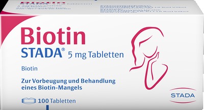 Biotin STADA 5 mg  100 St Tabletten