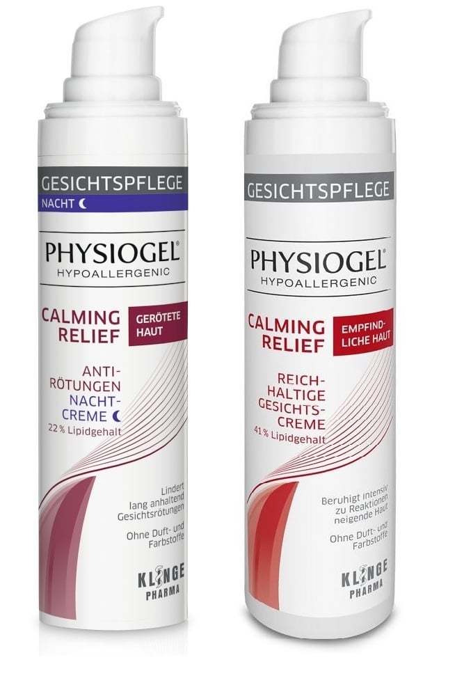 PHYSIOGEL Gesichtspflege Set Calming Relief für zu Rötungen neigende Haut 1 Sparset