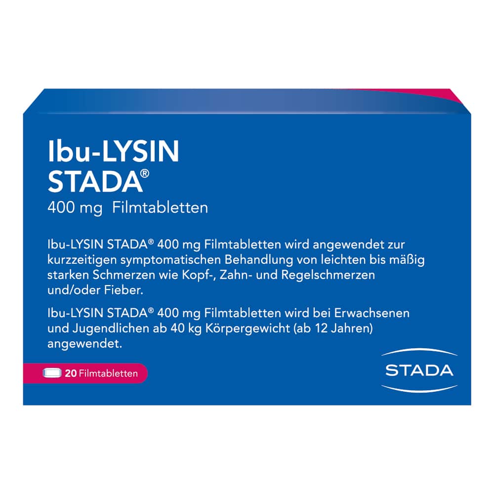 Ibu-LYSIN STADA 400 mg 20 St Filmtabletten