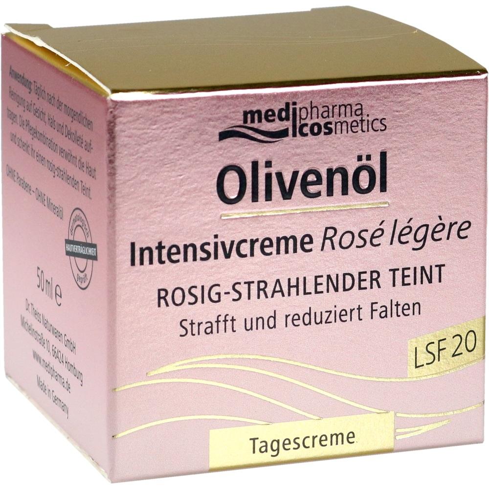 Olivenöl Intensivcreme Rose legere LSF 20 50 ml Creme