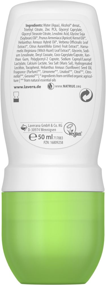 lavera NATURAL & REFRESH Deo Roll-on  50 ml Körperpflege