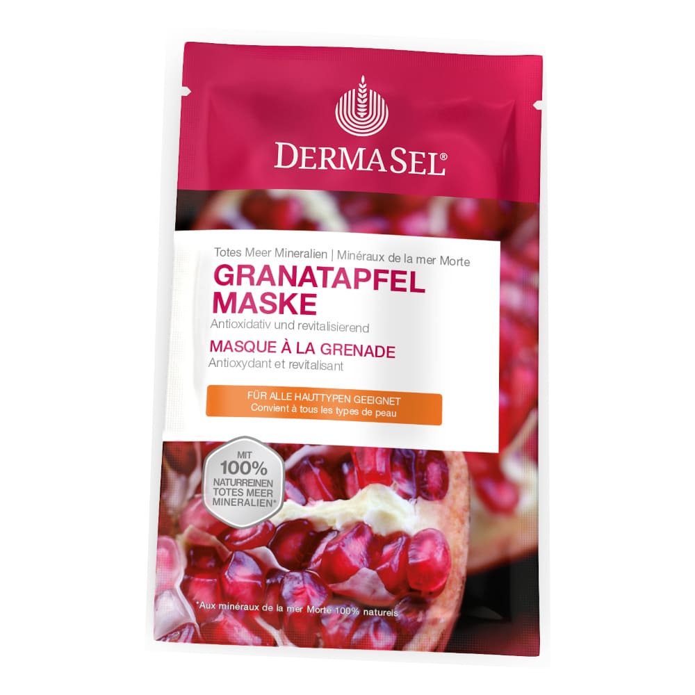 DERMASEL Maske Granatapfel  12 ml Gesichtsmaske
