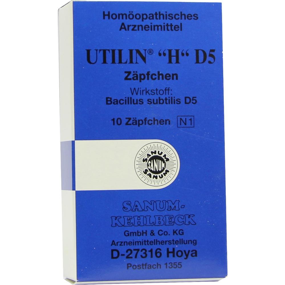 UTILIN H D 5 Suppositorien 10 St Suppositorien