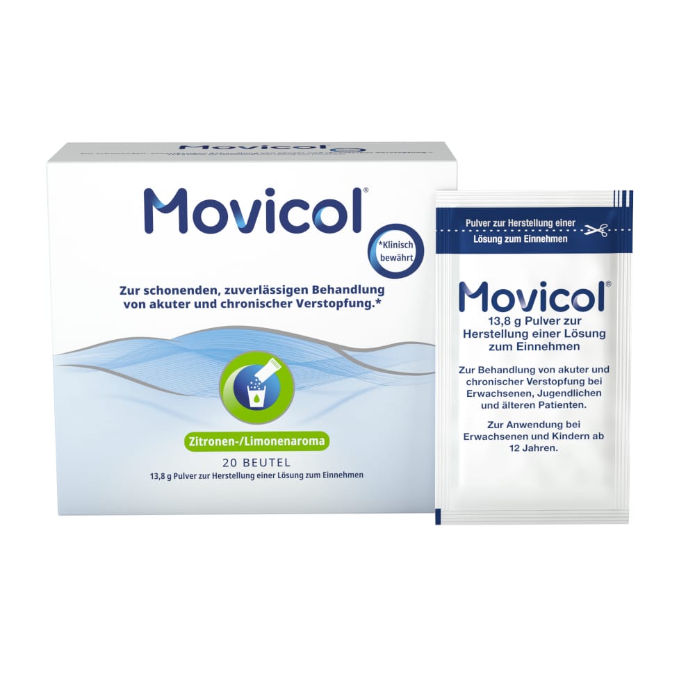 MOVICOL Pulver 20 St Pulver zur Herstellung einer Lösung zum Einnehmen