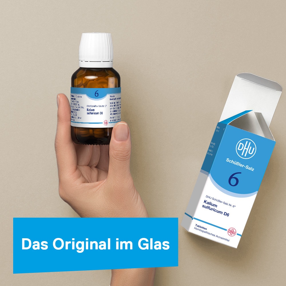 DHU Schüßler-Salz Nr. 6 Kalium sulfuricum D12   200 St Tabletten