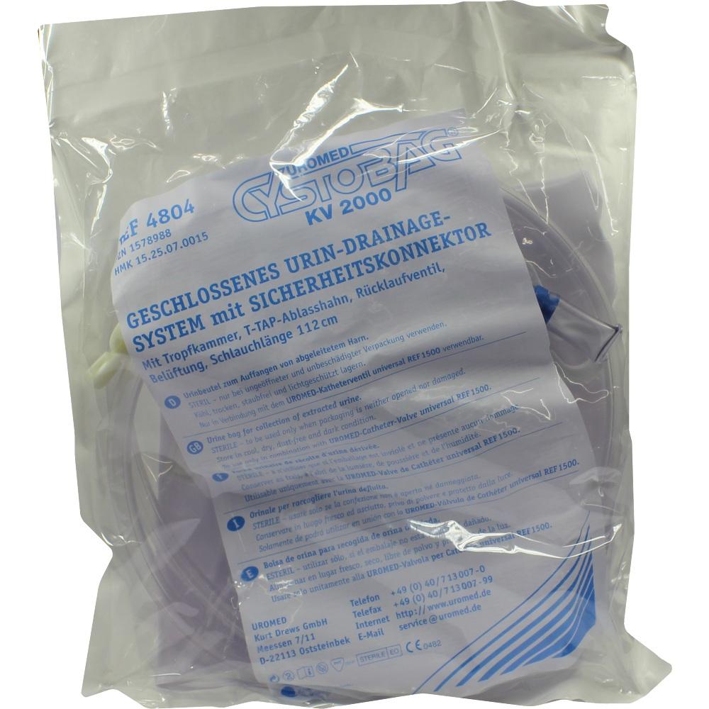 CYSTOBAG KV 2000 ml 4804 Beutel 1 St Beutel