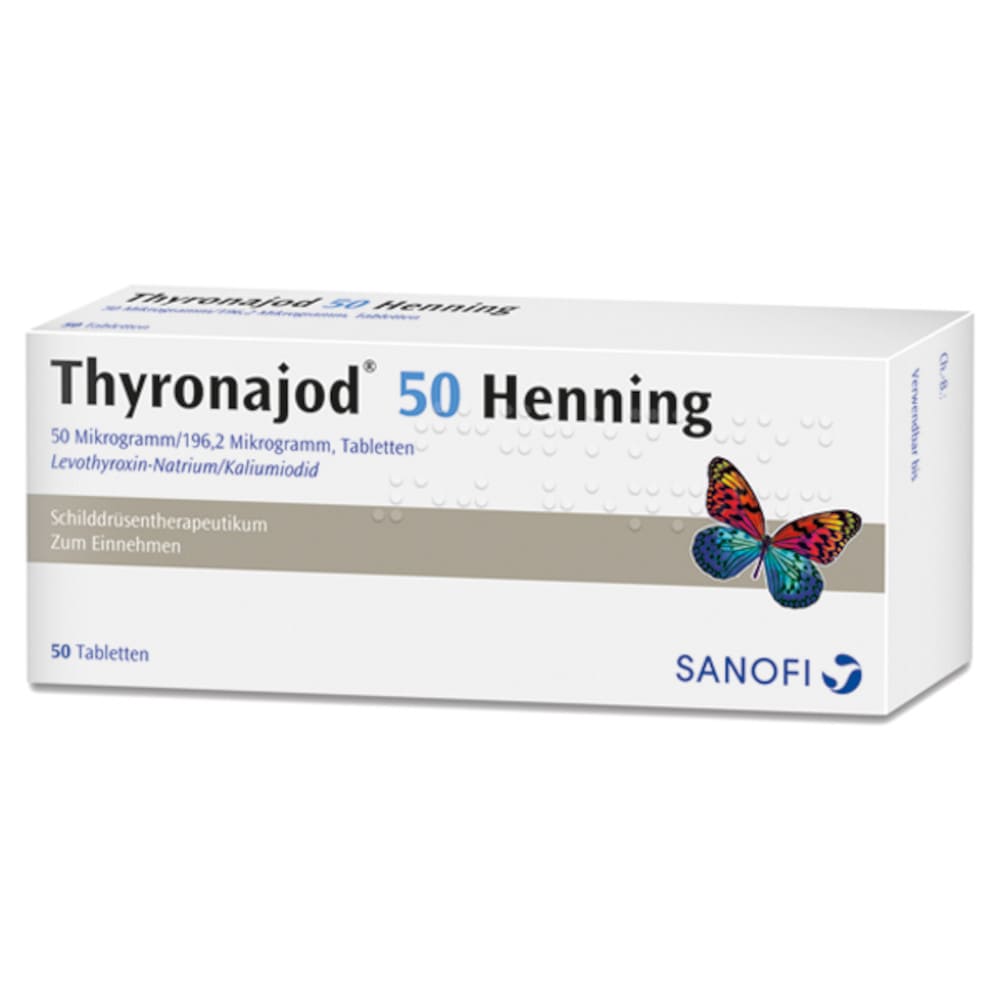 Thyronajod 50 Henning 100 St Tabletten