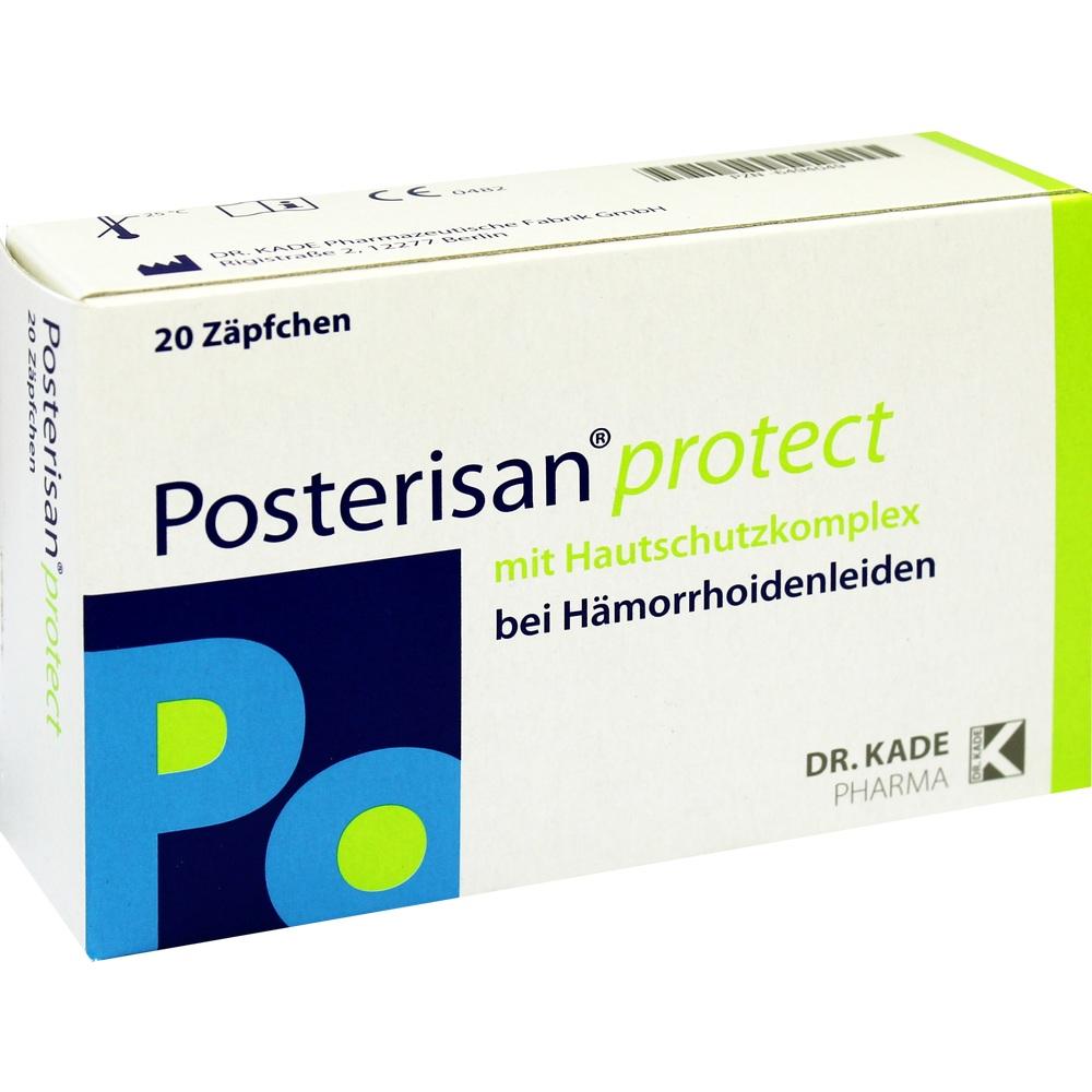 Posterisan protect Suppositorien 20 St Suppositorien