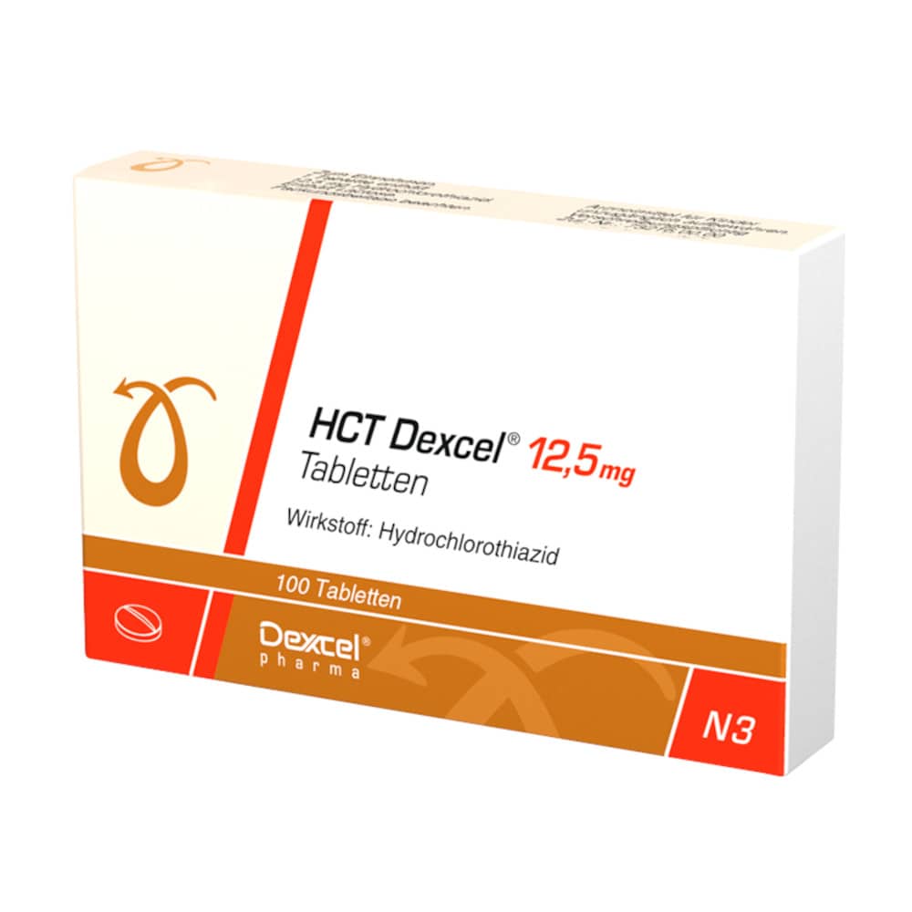 HCT Dexcel 12,5mg 100 St Tabletten