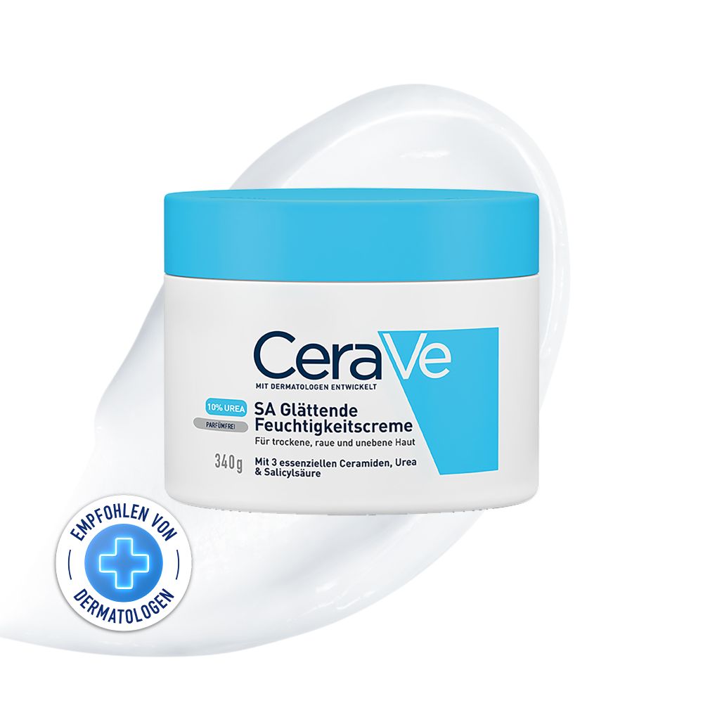 CeraVe SA Urea Glättende Feuchtigkeitscreme 340 g Creme