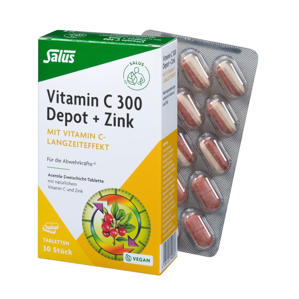 Salus Vitamin C 300 Depot + Zink 30 St Tabletten