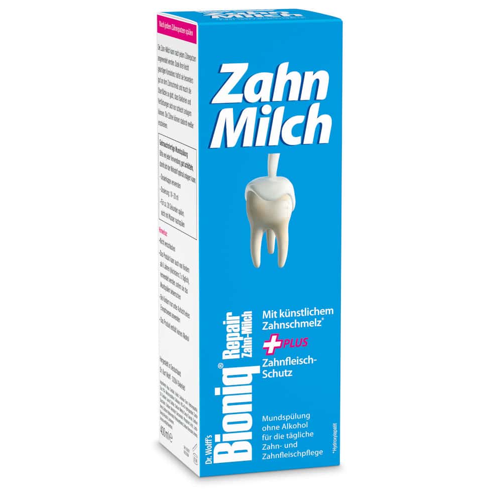 Bioniq Repair Zahn-Milch 400 ml Mundwasser
