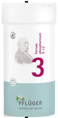 Schüßler-Salz Nr. 3 Ferrum phosphoricum D12 400 St Tabletten