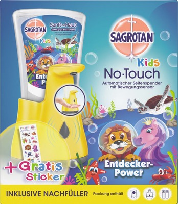 SAGROTAN Kids No-Touch Seifenspender 1 St Flüssigseife
