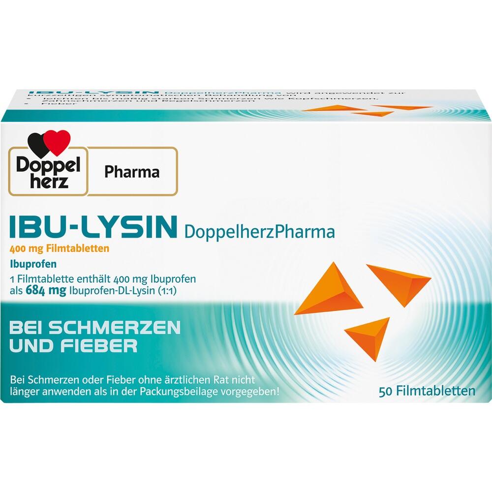 Doppelherz Pharma IBU-Lysin  50 St Filmtabletten