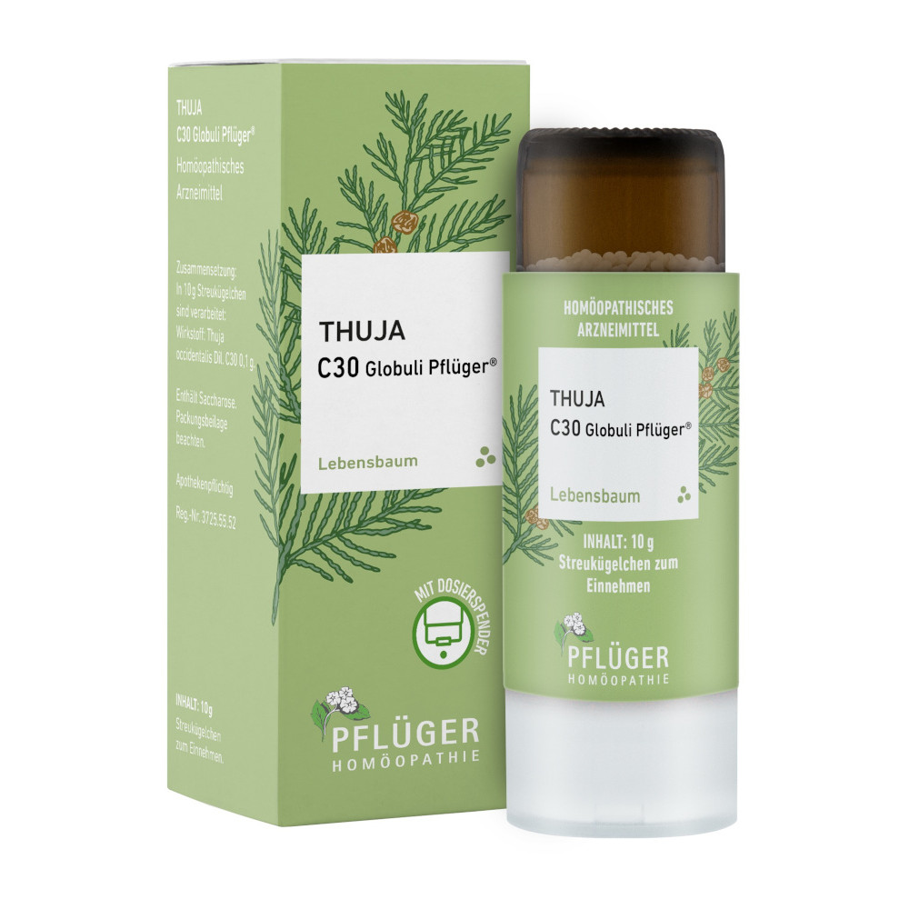 Thumbnail - Thuja C30 Globuli Pflüger 10 g Globuli
