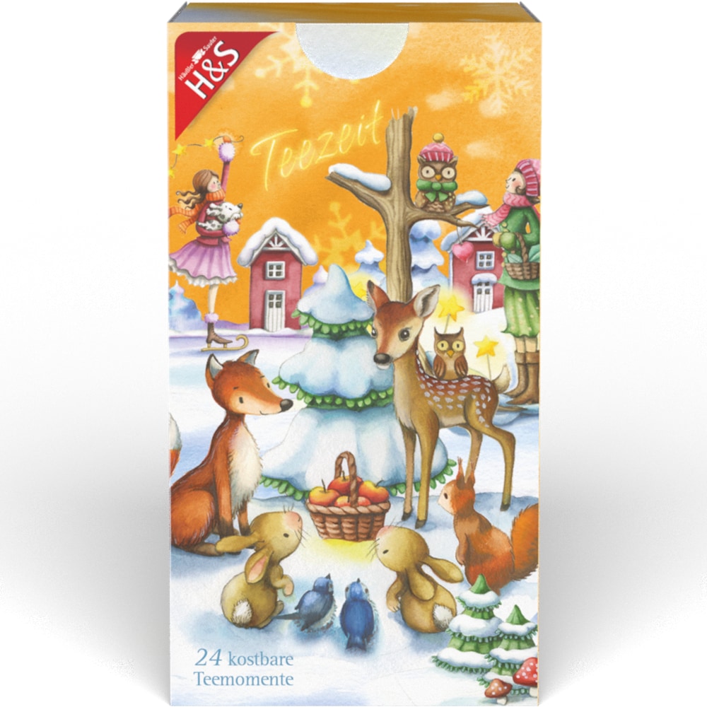 H&S Adventskalender Stern 24 St Filterbeutel
