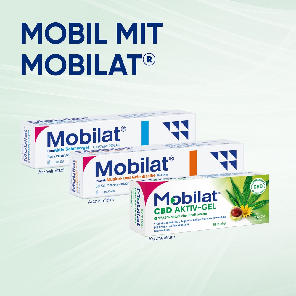 Mobilat CBD AKTIV-GEL 100 ml Gel