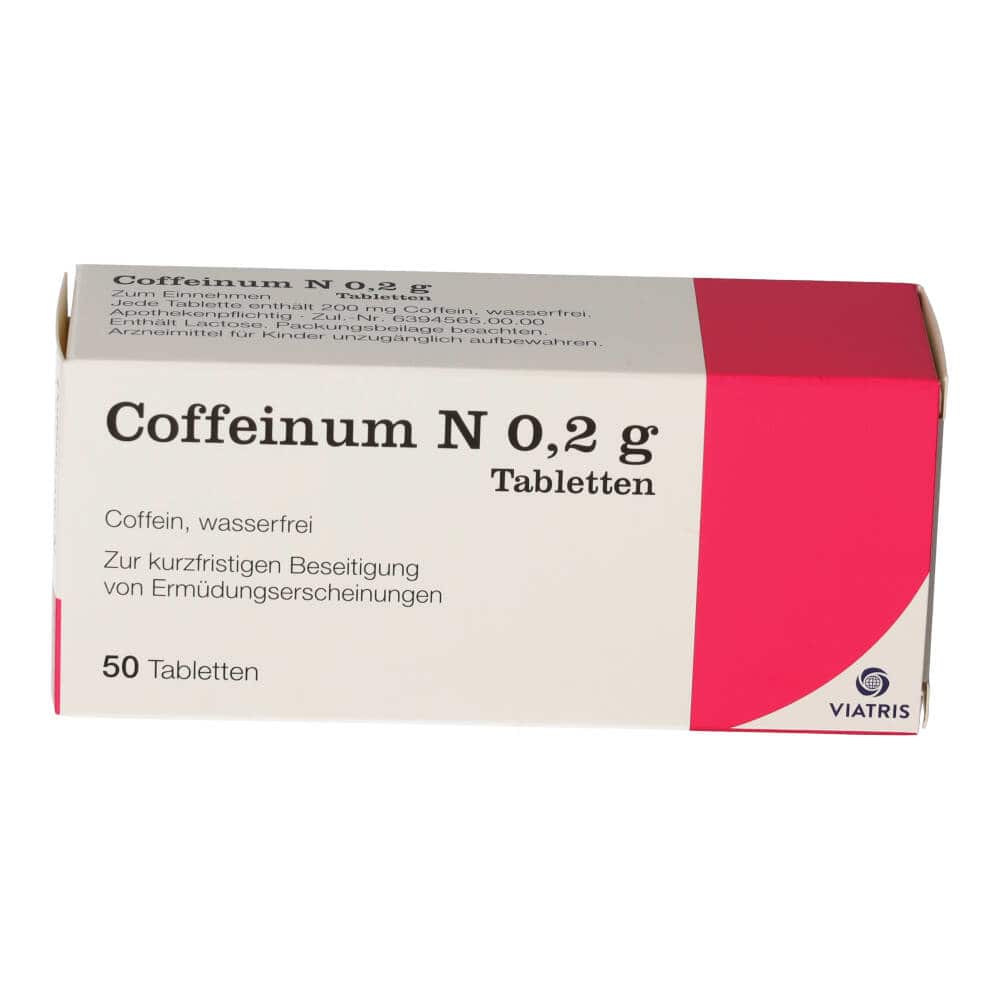 Coffeinum N 0,2g 50 St Tabletten