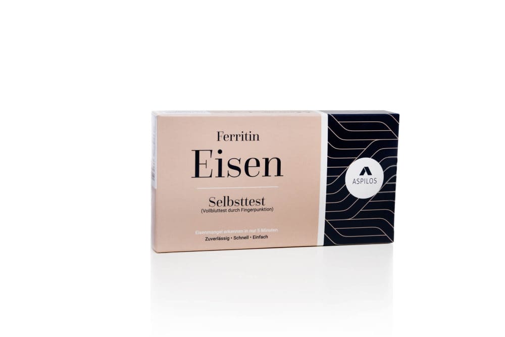 ASPILOS Ferritin EISEN Selbsttest 1 St Test