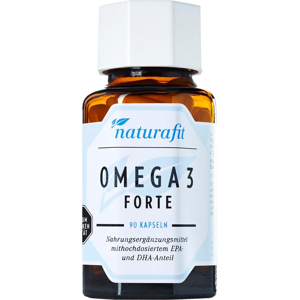 naturafit Omega-3 forte 90 St Kapseln