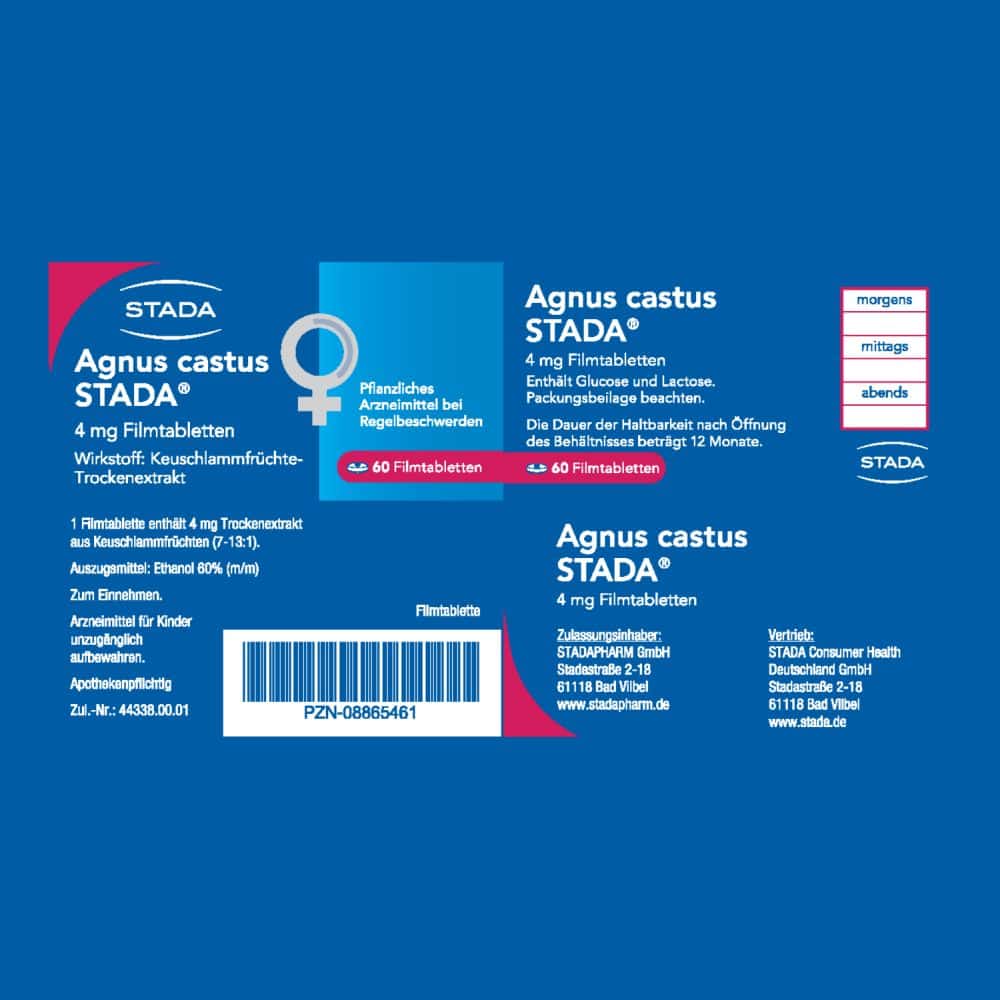 Agnus castus STADA  60 St Filmtabletten