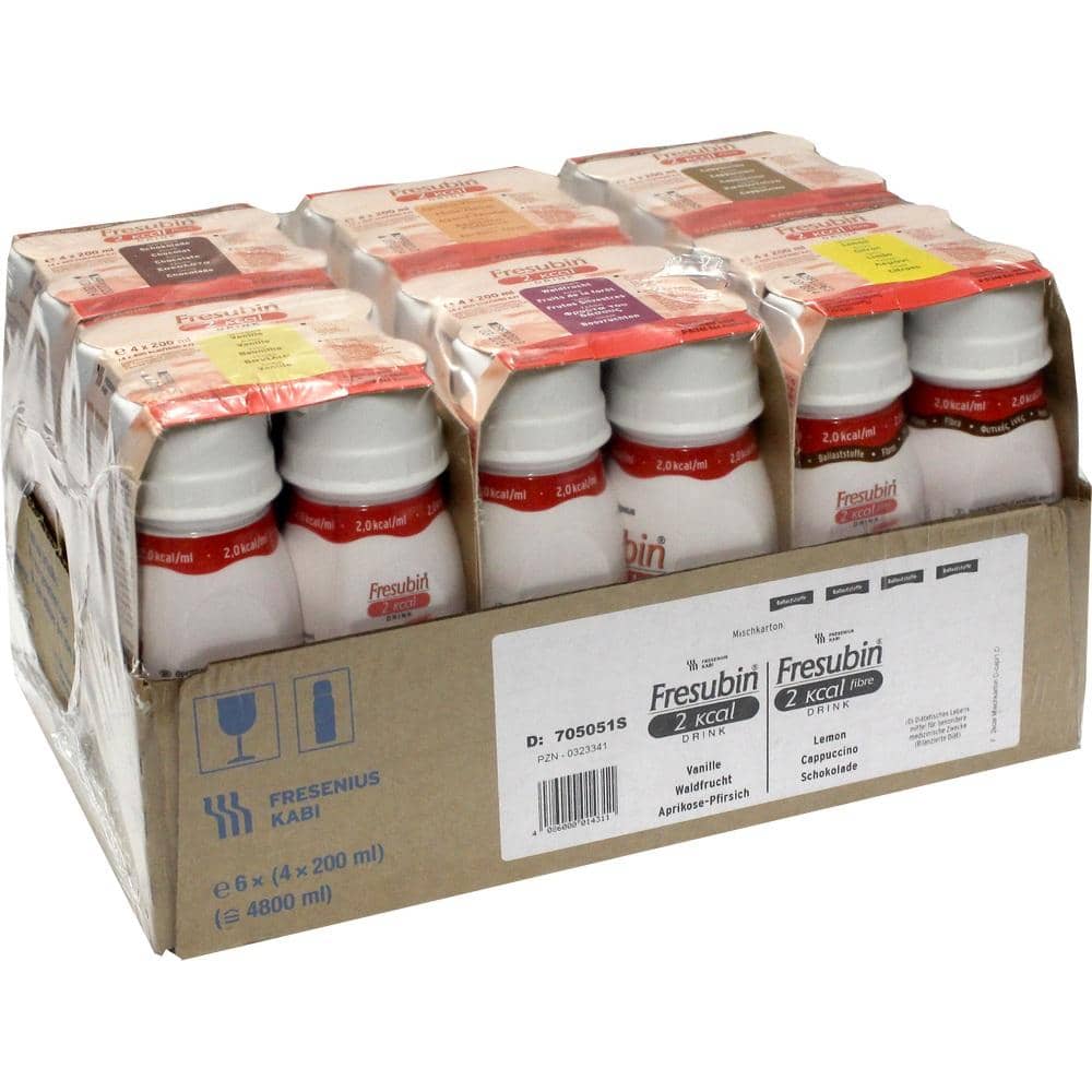 Fresubin 2 kcal Trinknahrung Mischkarton 24X200 ml Lösung
