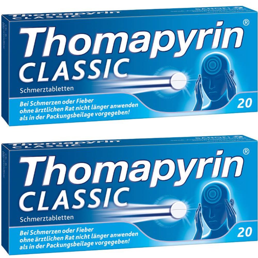 Thomapyrin CLASSIC Doppelpack 2X20 St Tabletten