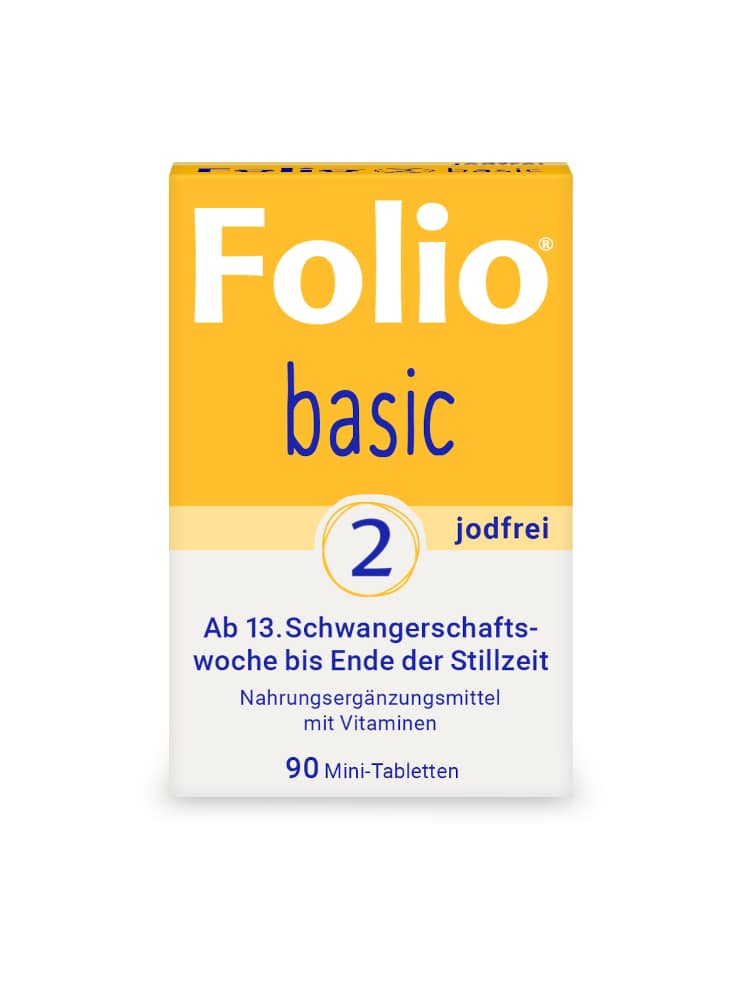 Folio 2 basic jodfrei 90 St Filmtabletten