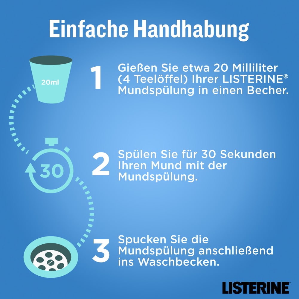 LISTERINE Total Care Zahnstein-Schutz 500 ml Lösung LISTERINE Total Care Zahnstein-Schutz 500 ml Lösung