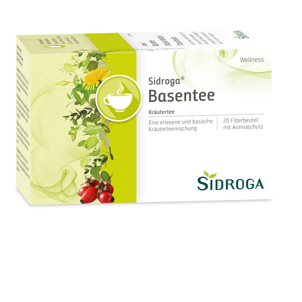 SIDROGA Wellness Basentee Filterbeutel 20X1.5 g Tee