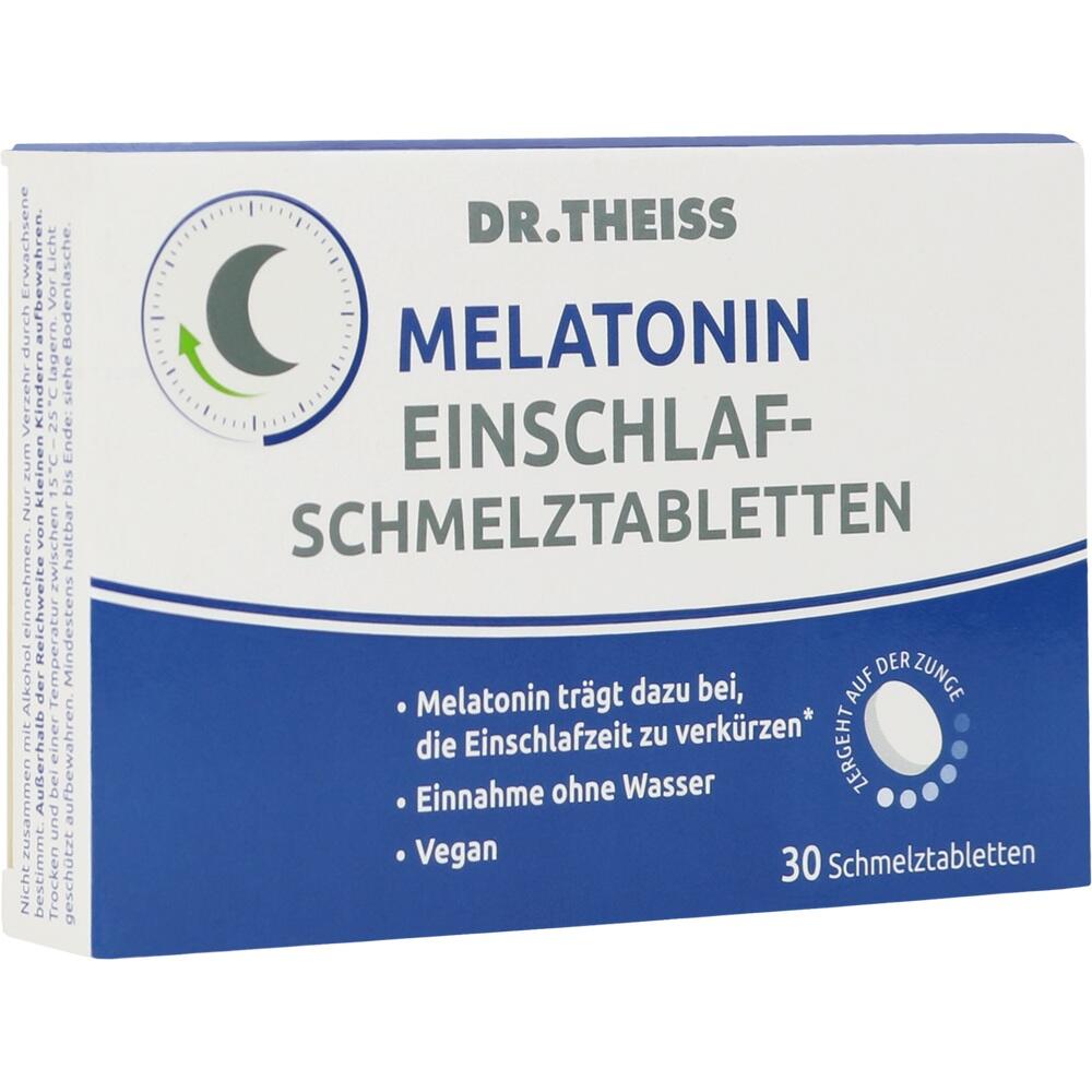 DR. THEISS MELATONIN EINSCHLAF - SCHMELZTABLETTEN 30 St Schmelztabletten