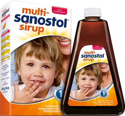 MULTI SANOSTOL Sirup ohne Zuckerzusatz 260 g Sirup