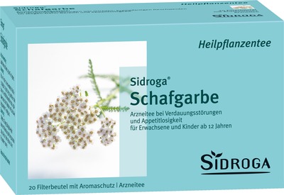SIDROGA Schafgarbe 20X1.5 g Tee