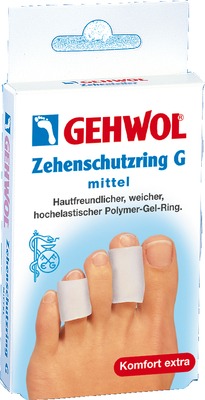 GEHWOL Polymer Gel Zehenschutzring G mittel 2 St