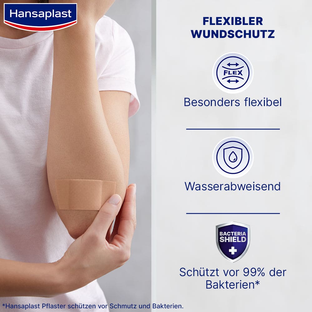 Hansaplast ELASTIC Pflaster 6cm x 5m 1 St Pflaster