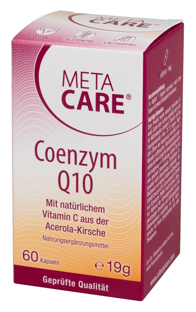 META CARE Coenzym Q10 60 St Kapseln