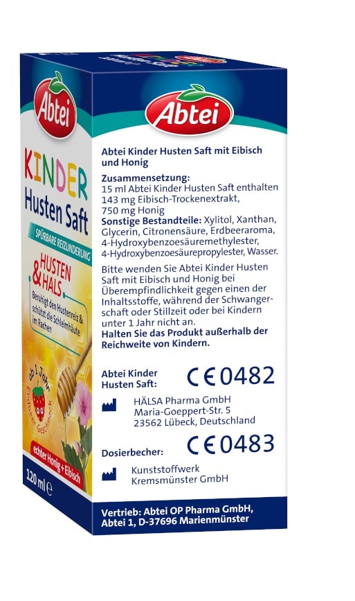 Abtei KINDER Husten Saft 120 ml Sirup