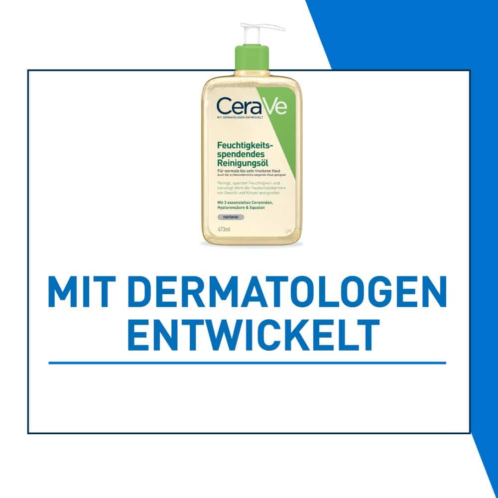 CeraVe Feuchtigkeitsspendendes Reinigungsöl 473 ml Gel