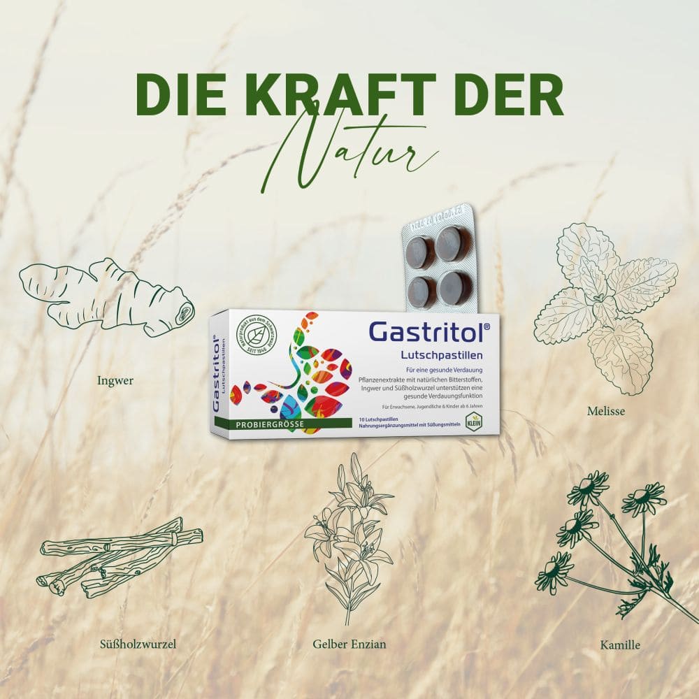 Gastritol Lutschpastillen 10 St Lutschpastillen