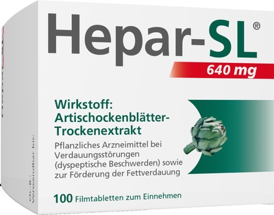 Hepar-SL 640 mg 100 St Filmtabletten