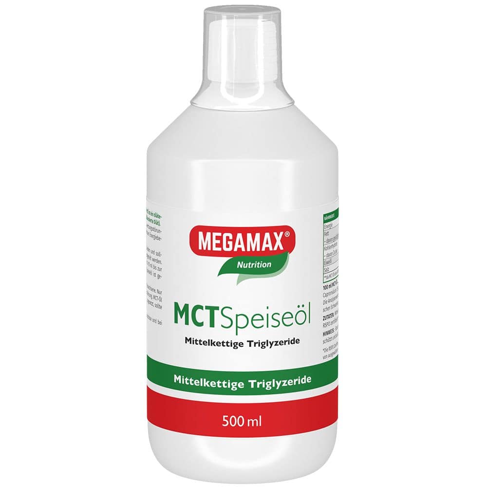 Mct 100% Rein Megamax Öl 500 ml Öl